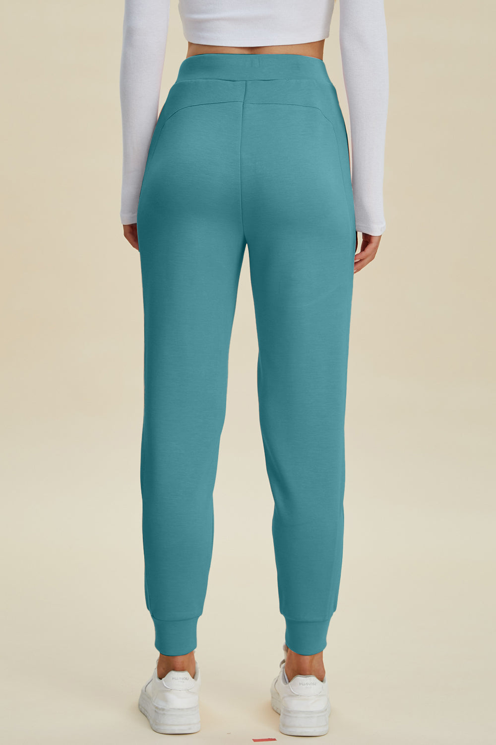 Basic Bae Full Size Air Scuba Drawstring High Waist Joggers - Classique Collection