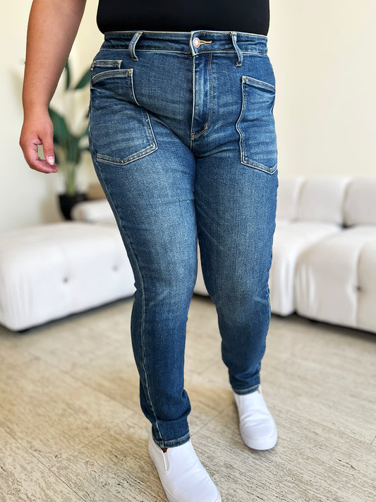 Judy Blue Full Size High Waist Skinny Jeans - Classique Collection