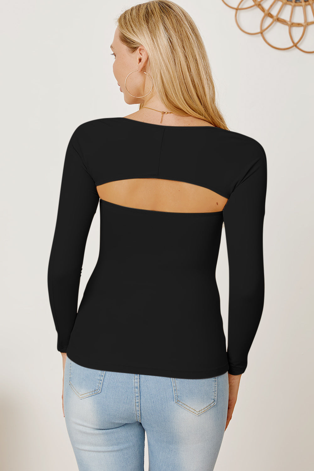 Cutout Raglan Sleeve Bolero and Tube Top - Classique Collection
