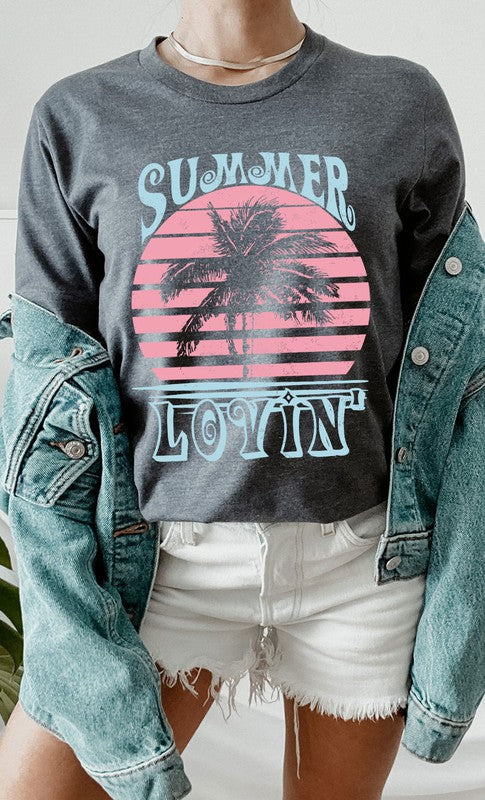 Retro Summer Lovin Graphic Tee - ClassiQ
