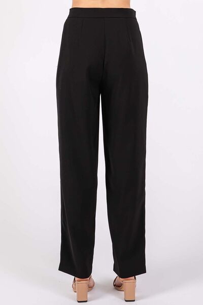 GeeGee High - Waisted Pleated Pants