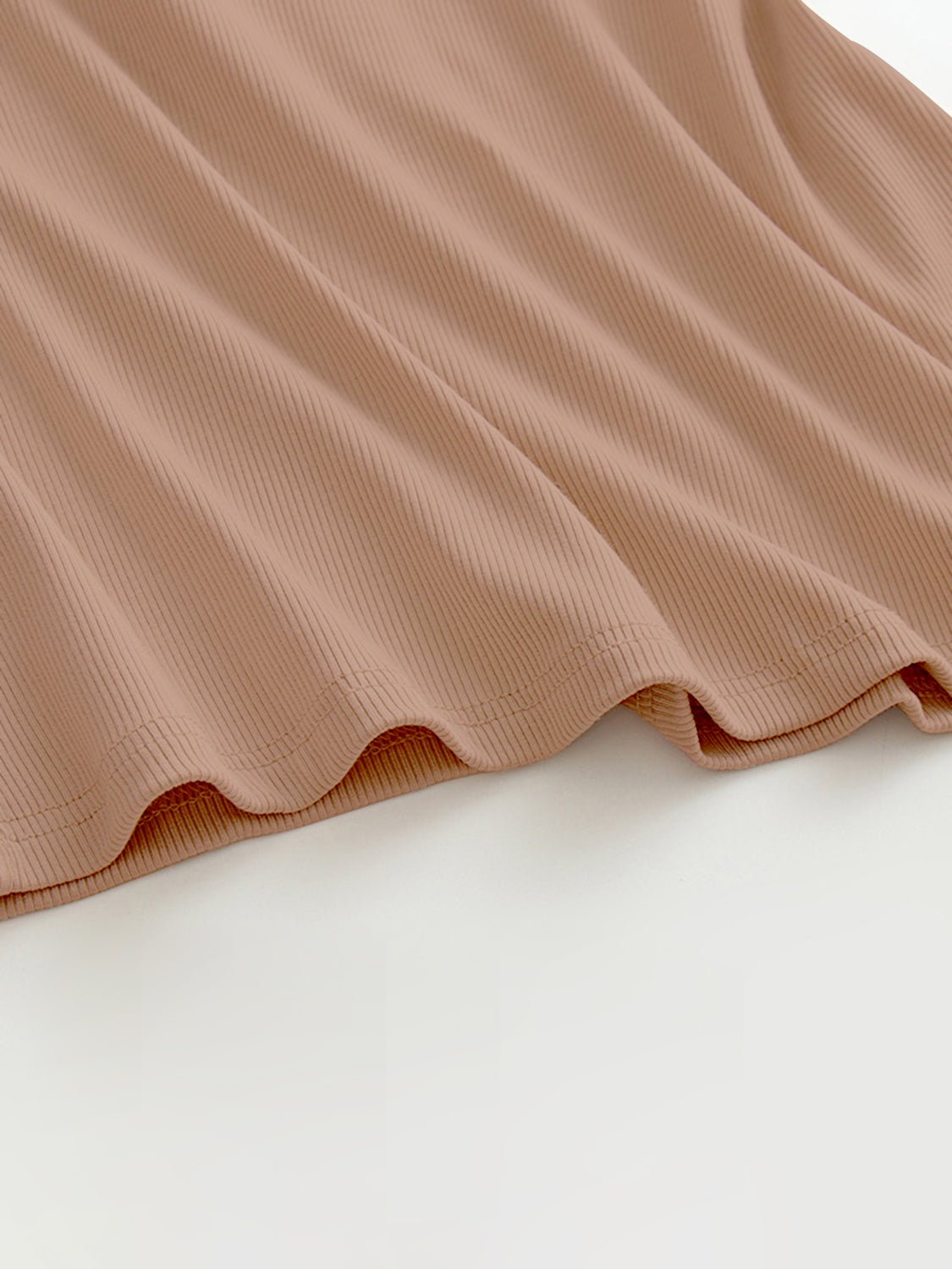 Grecian Neck Tank With Chest Pads