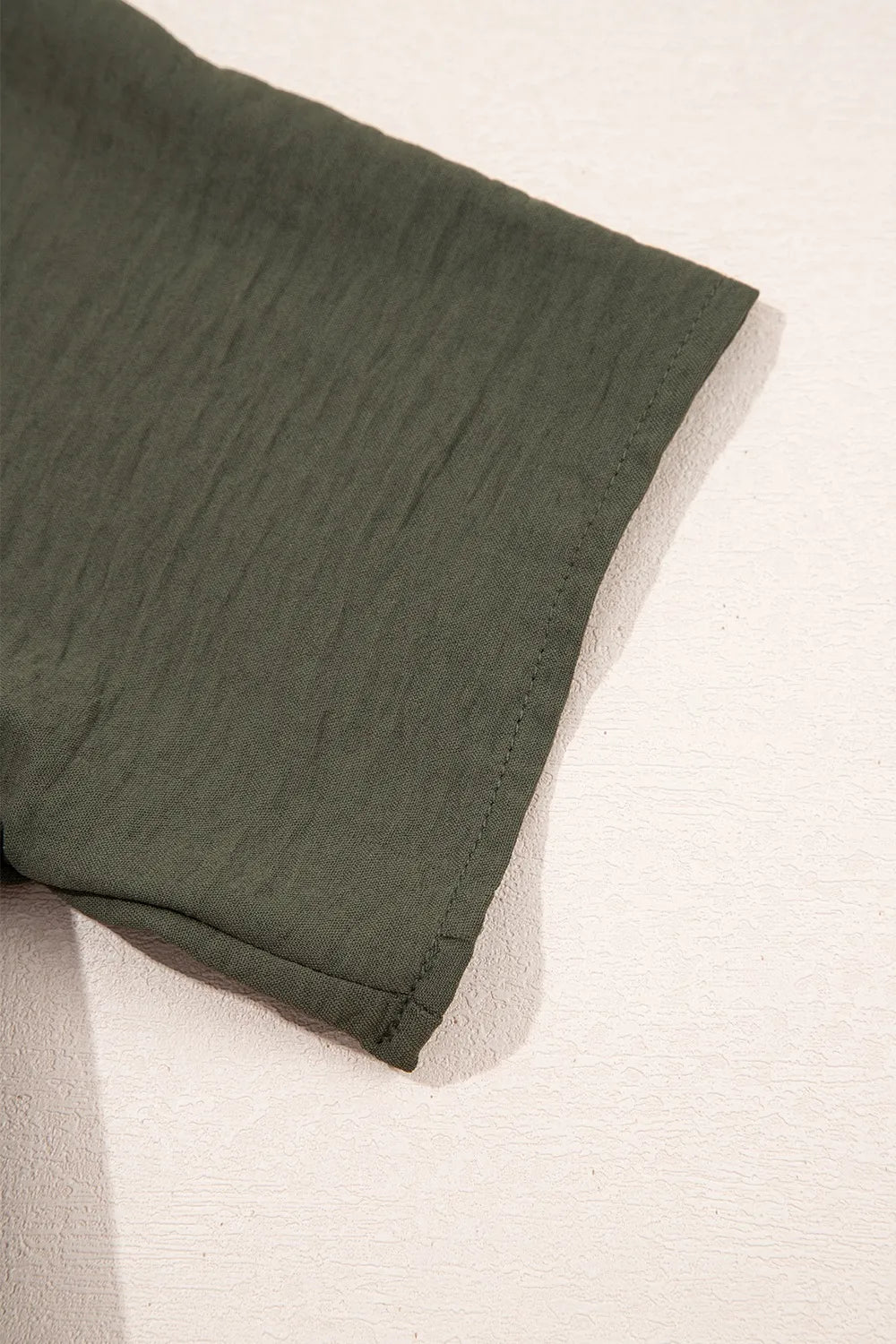 Half Button Belted Utility Short Sleeve Jumpsuit