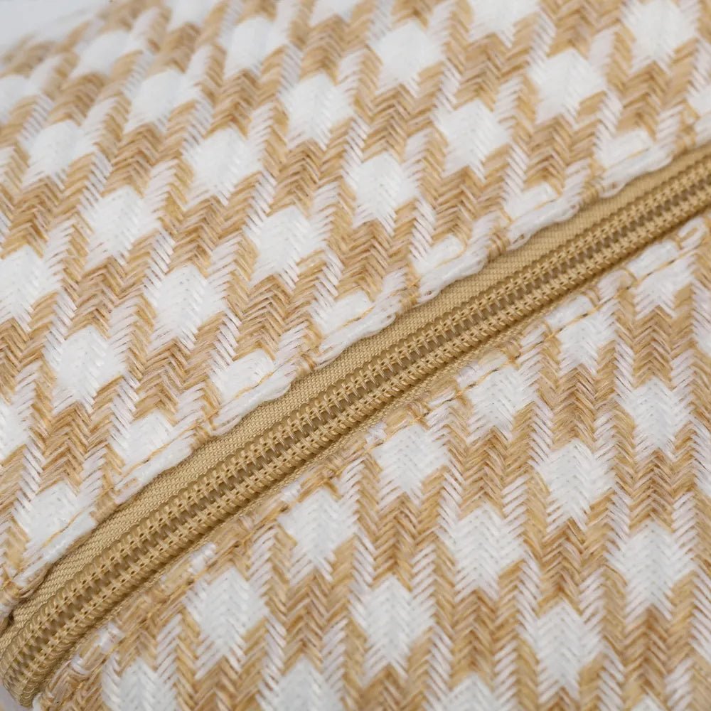 Houndstooth Canvas Travel BagBag
