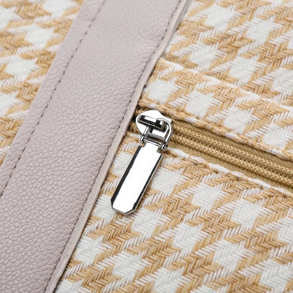Houndstooth Canvas Travel BagBag