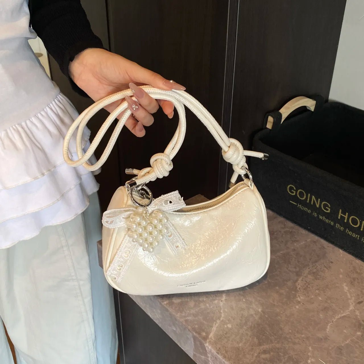 Knotted Strap Shoulder BagBag