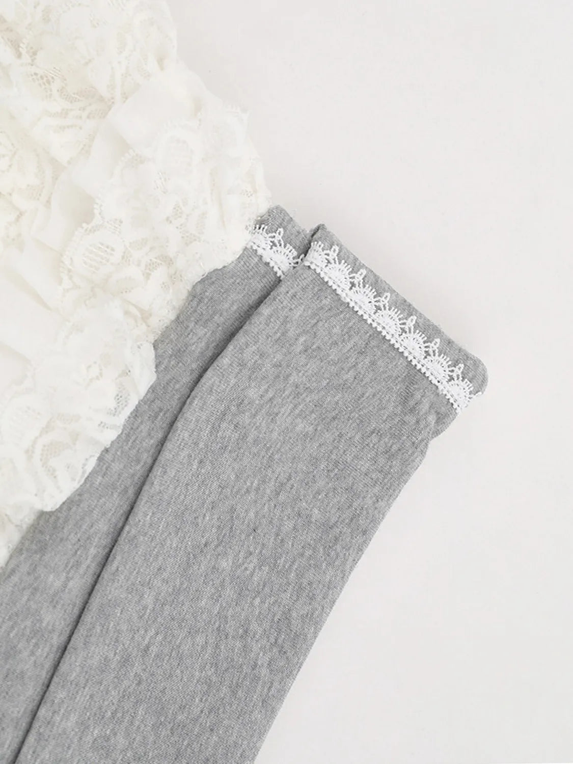 Layered Tulle Mini Skirt with Contrast Waistband