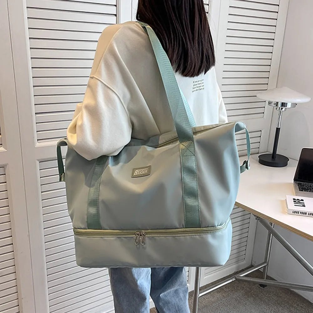Multi Pocket Nylon Travel BagBag