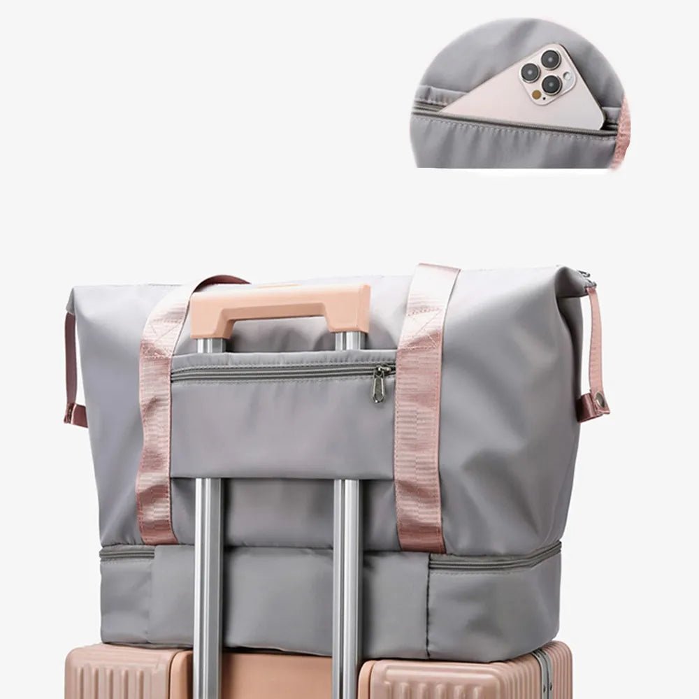 Multi Pocket Nylon Travel BagBag