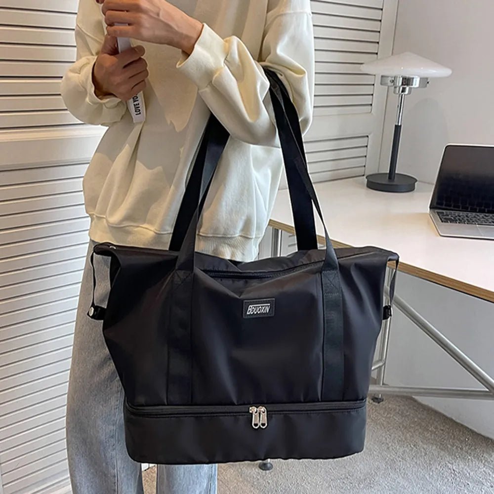Multi Pocket Nylon Travel BagBag