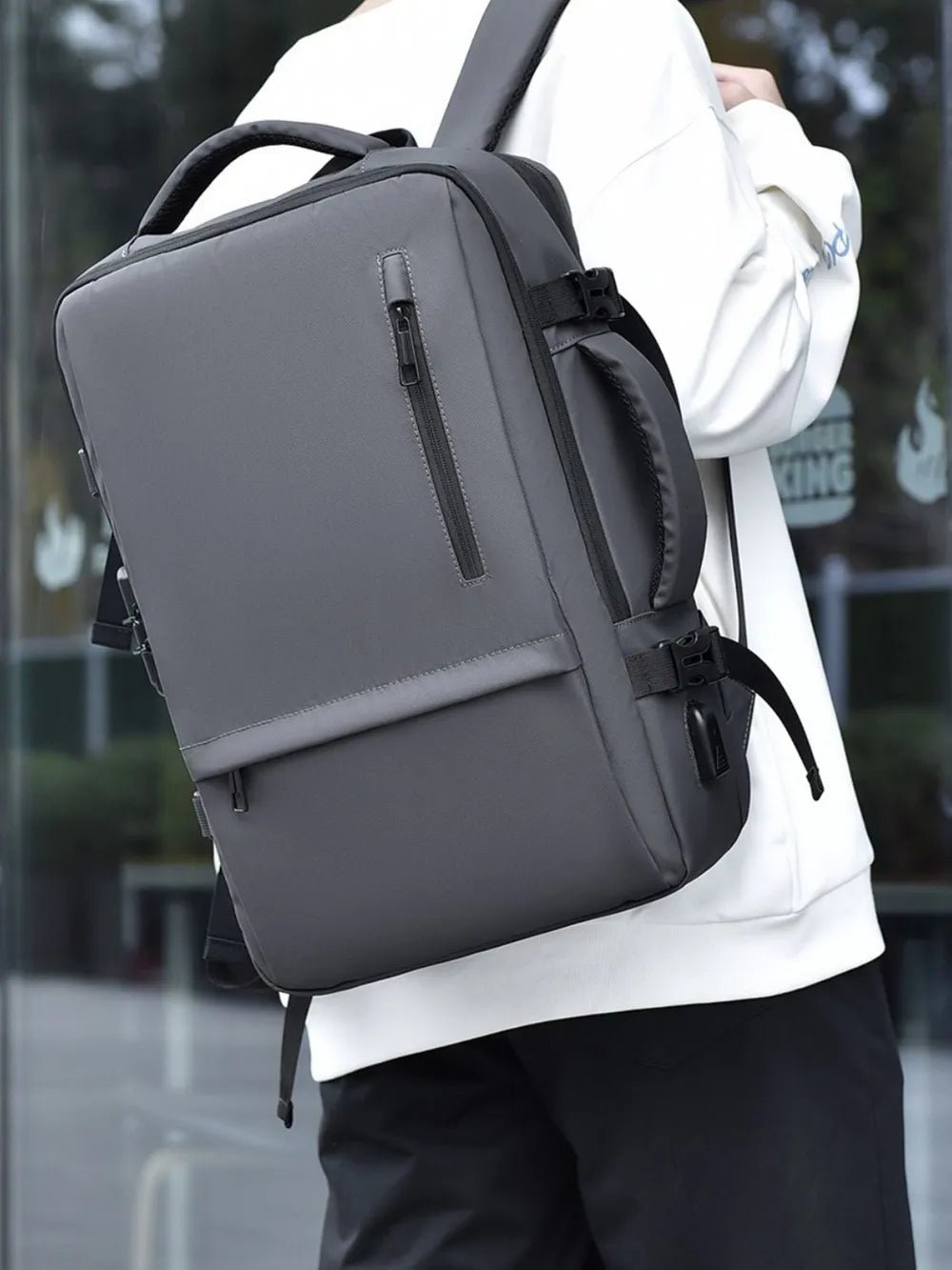 Multi - Pockets Adjustable Straps Backpack BagBag