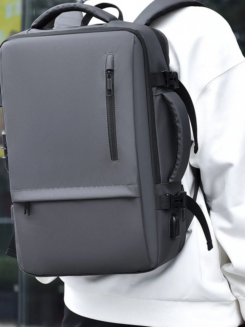 Multi - Pockets Adjustable Straps Backpack BagBag