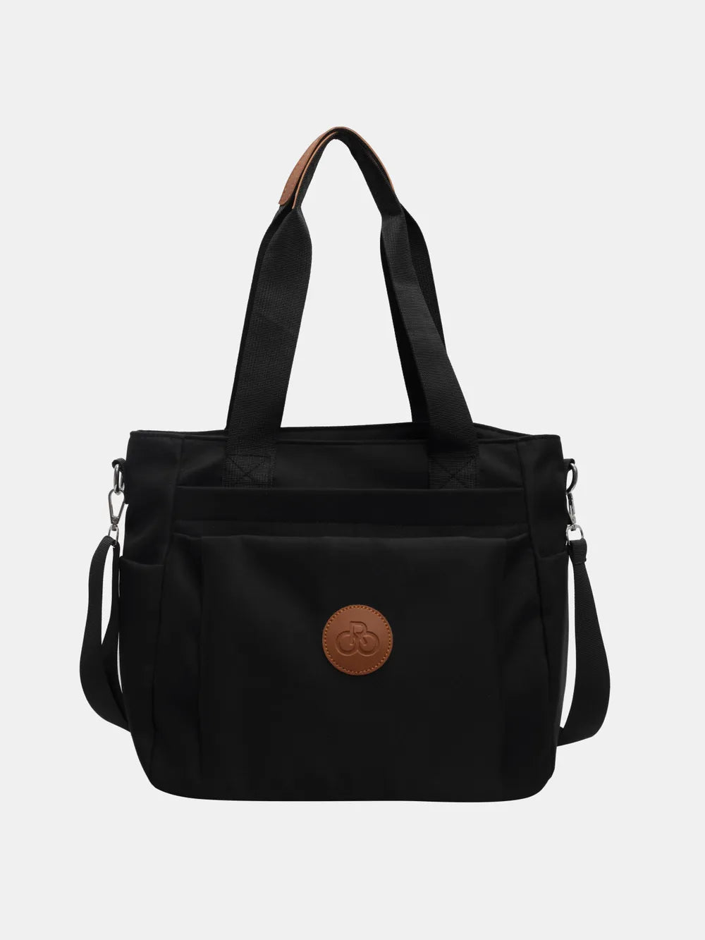 Nylon Solid Color Tote BagBag