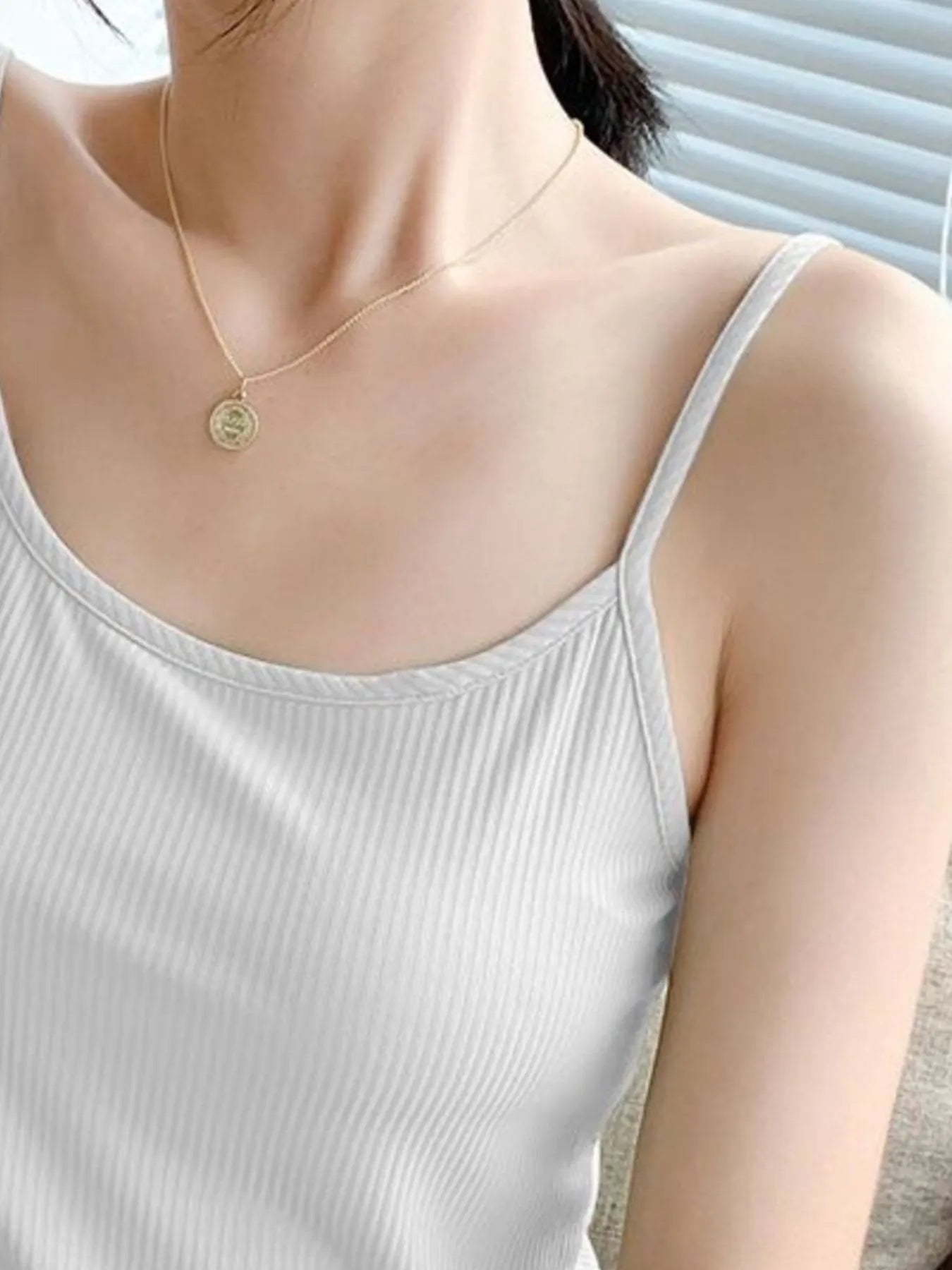 Plus Size Scoop Neck Cami Top