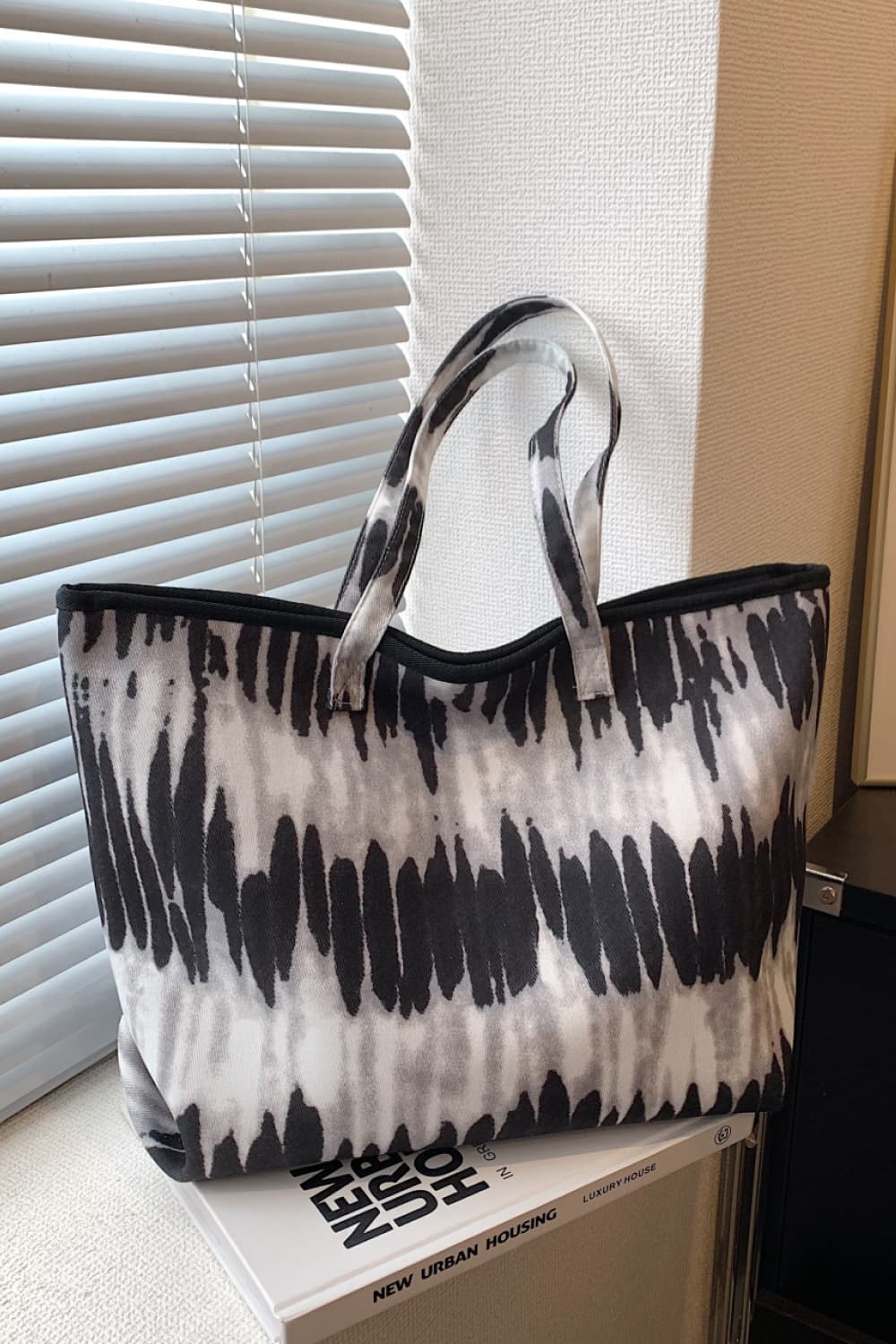 Printed PU Leather Tote BagBag