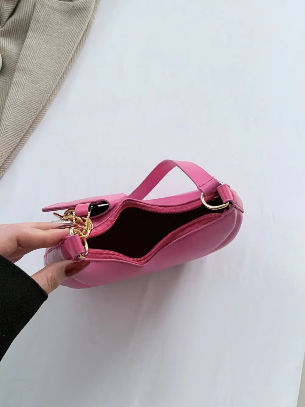 PU Leather Shoulder Bag with EarPods BagBag