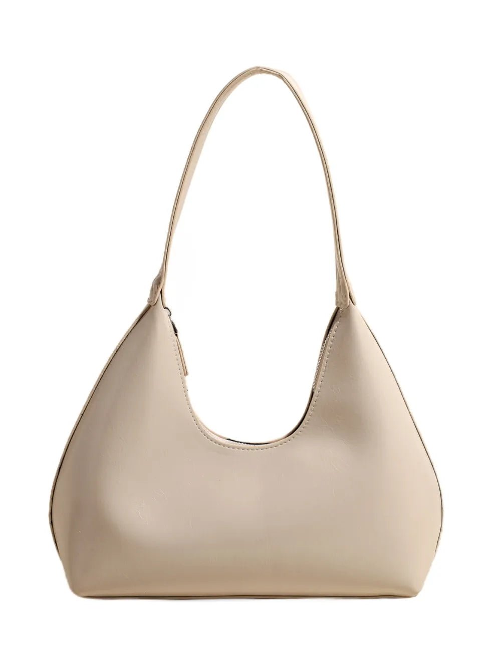 PU Leather Shoulder Bag with ZipBag