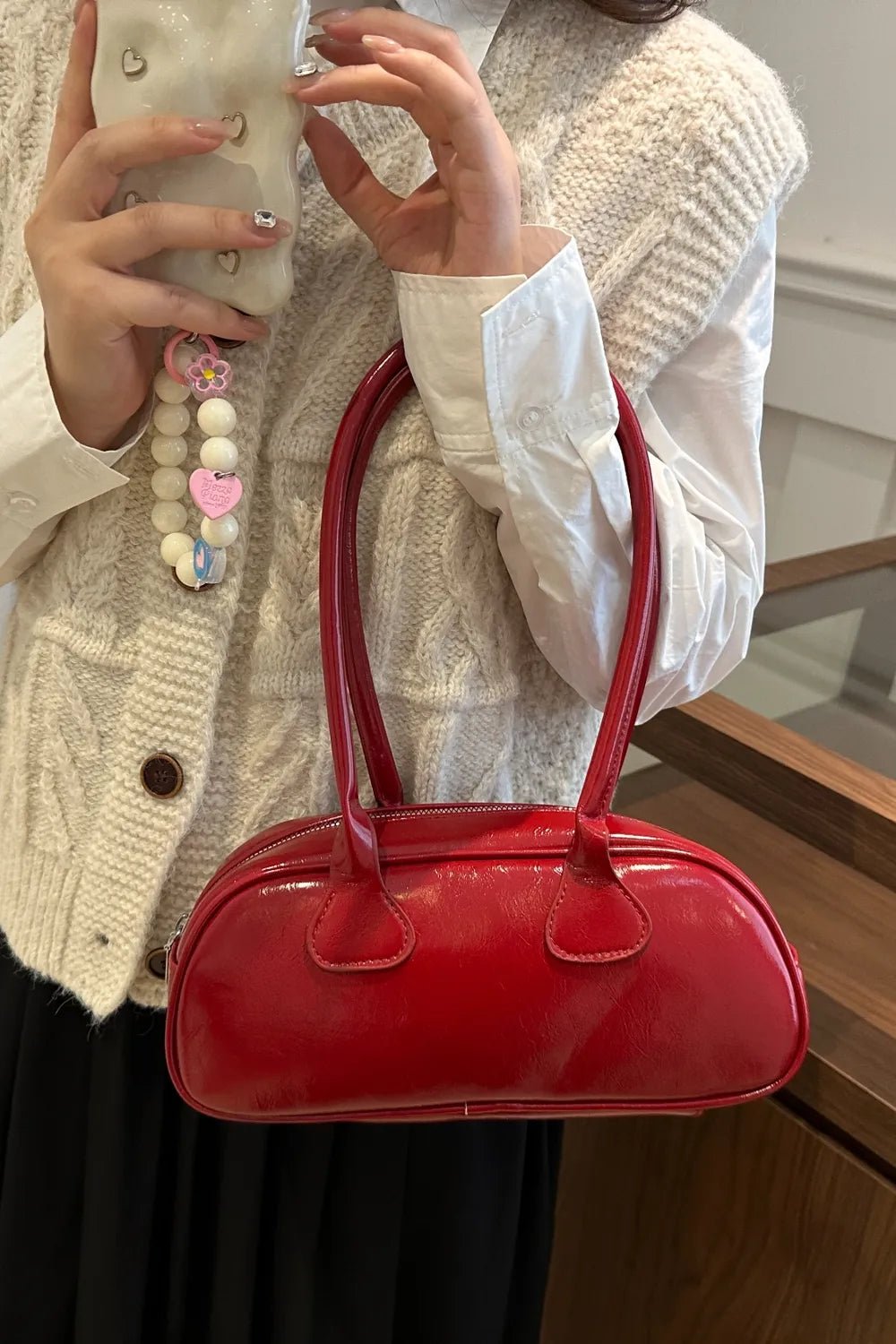 PU Leather Shoulder BagBag