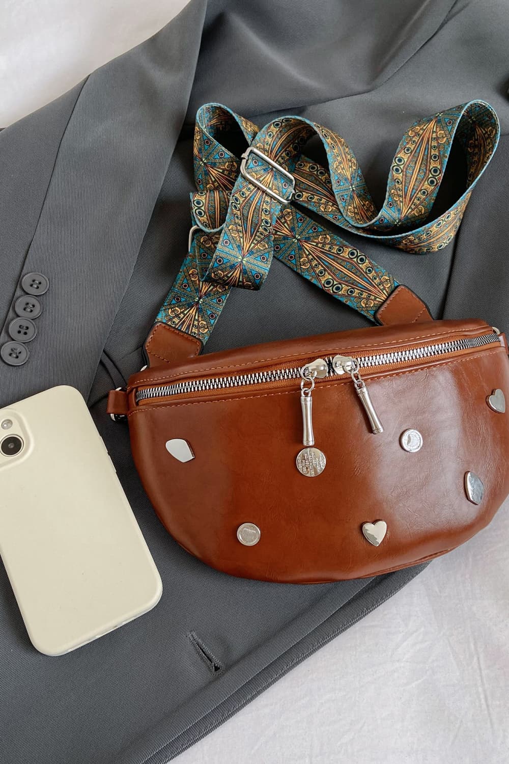 PU Leather Sling BagBag