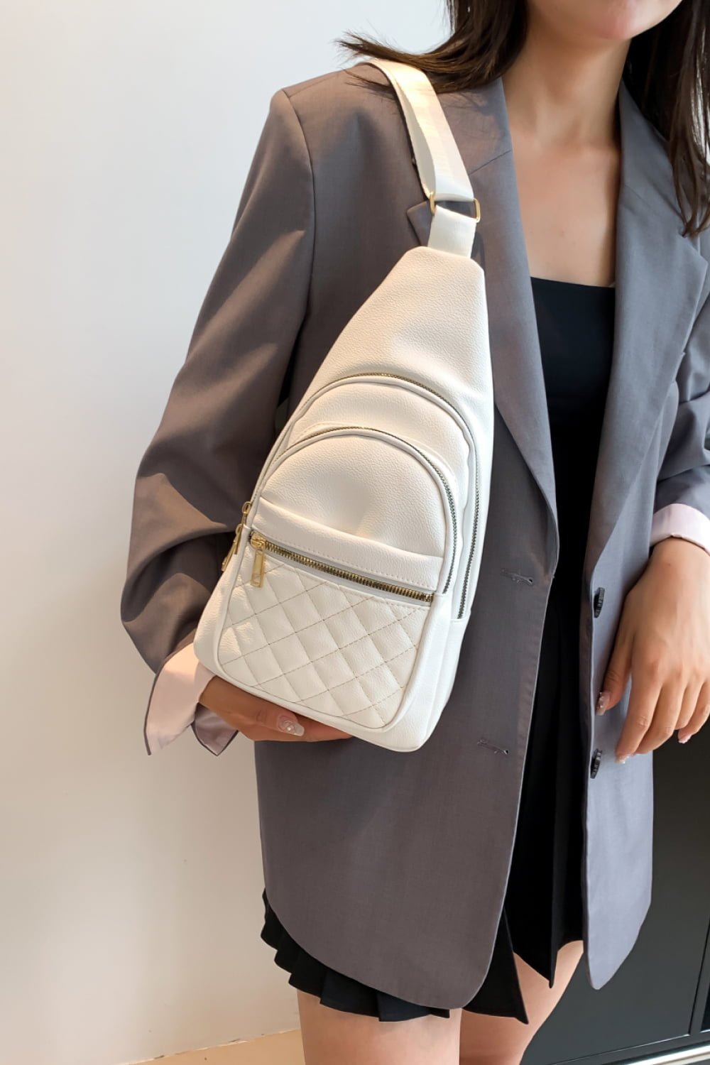 PU Leather Sling BagBag