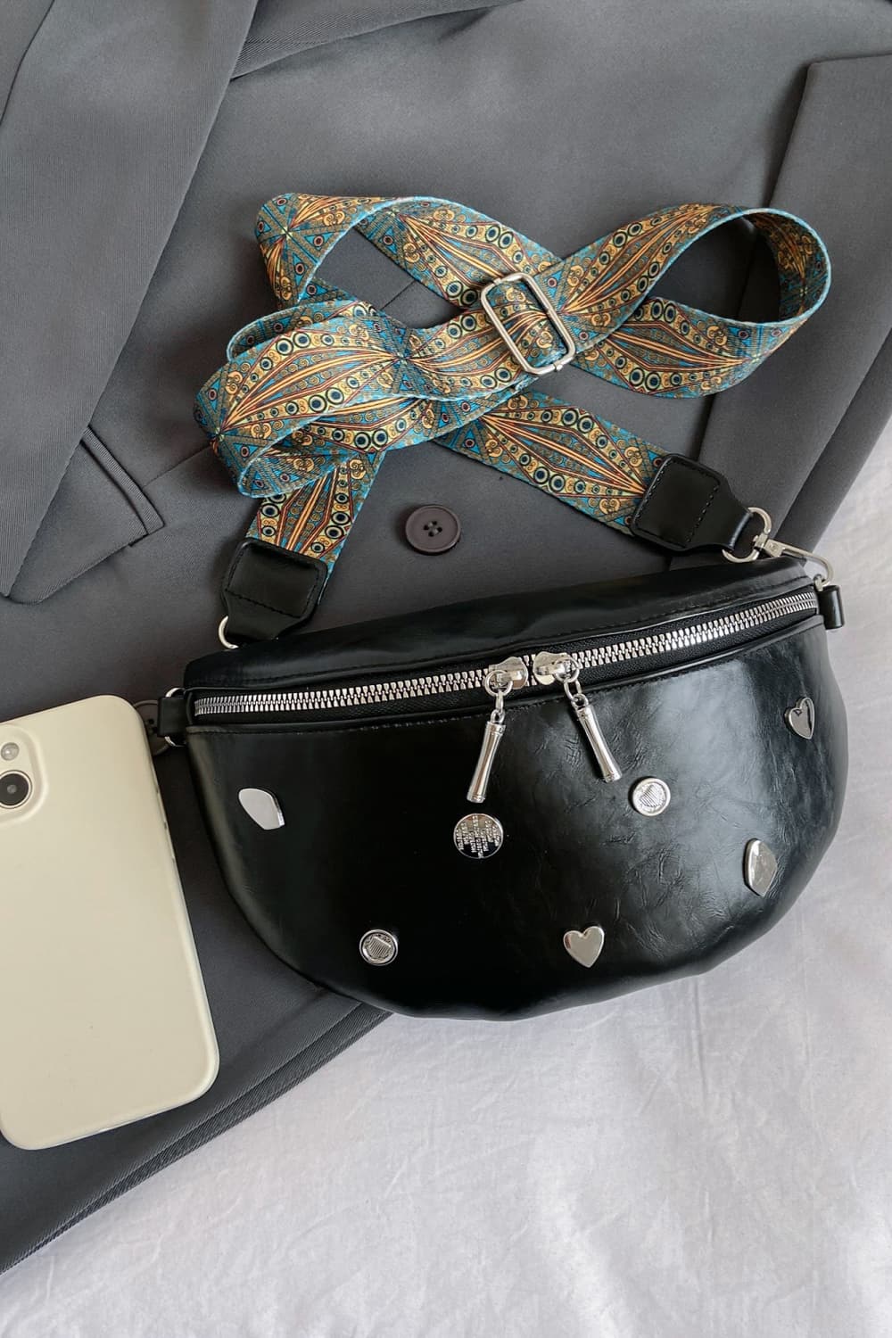 PU Leather Sling BagBag