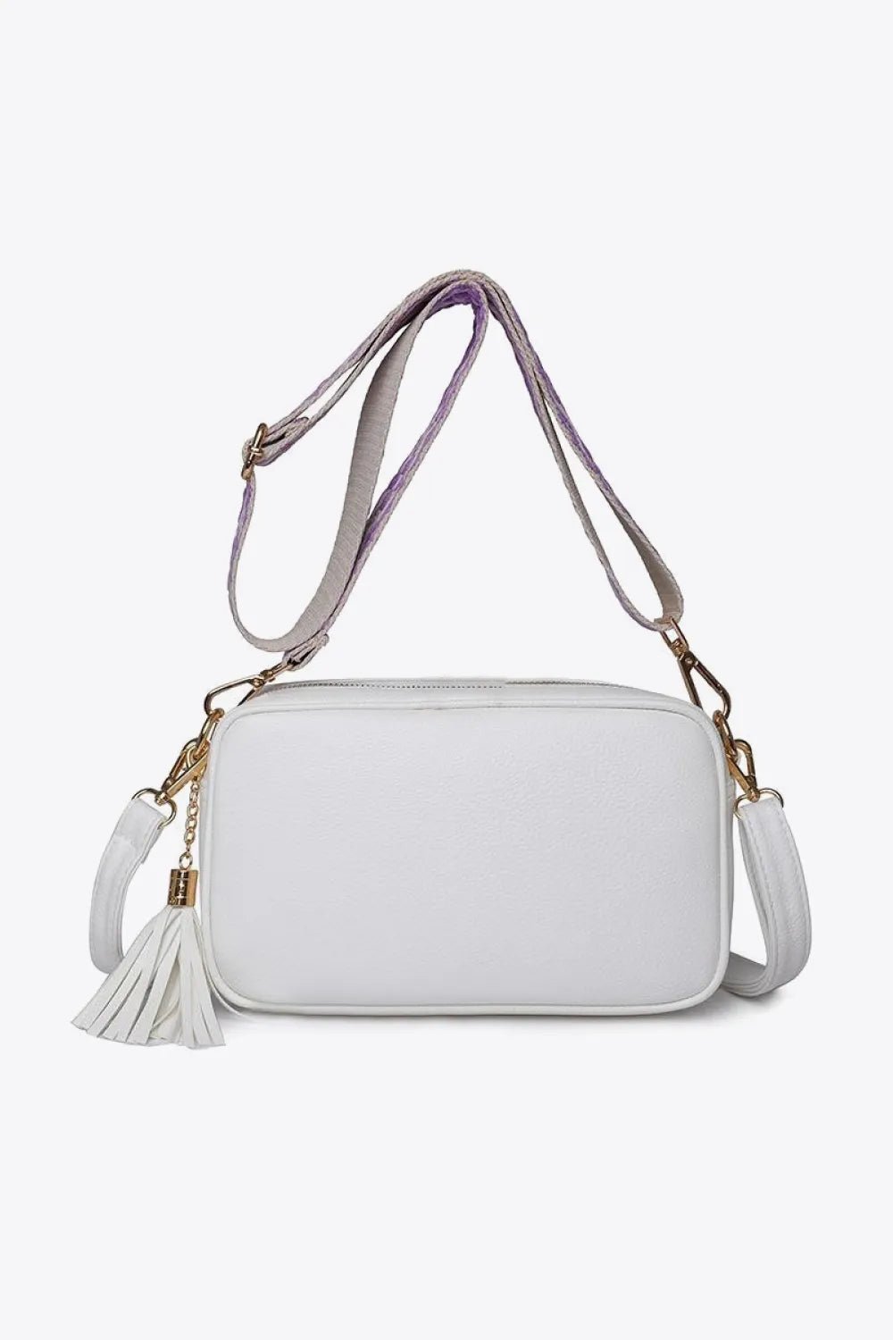 PU Leather Tassel Crossbody BagBag