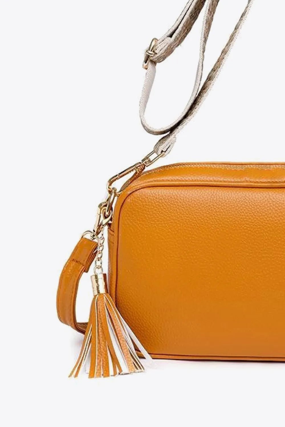 PU Leather Tassel Crossbody BagBag