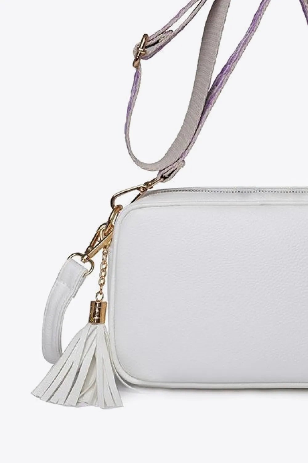 PU Leather Tassel Crossbody BagBag