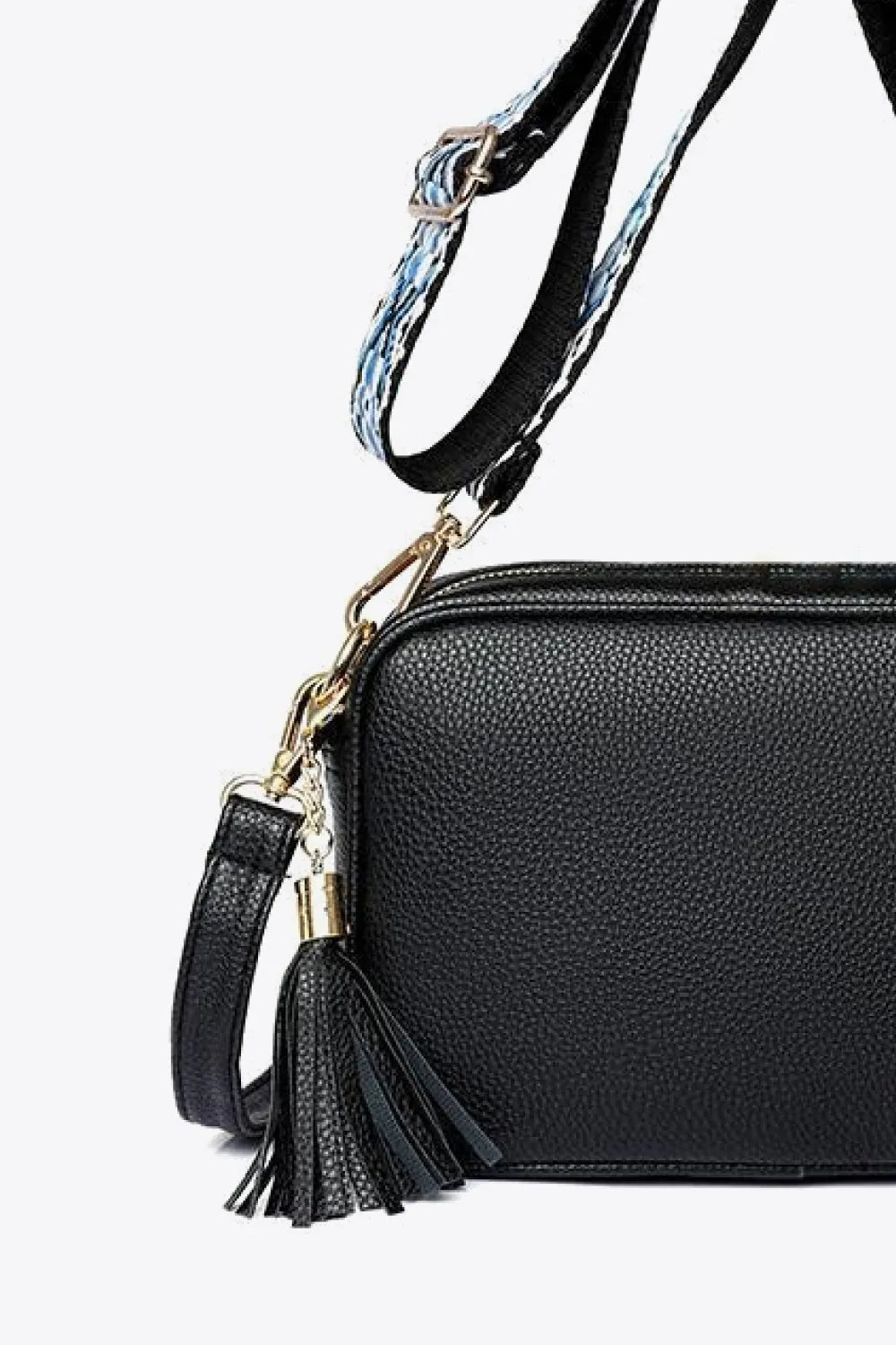 PU Leather Tassel Crossbody BagBag