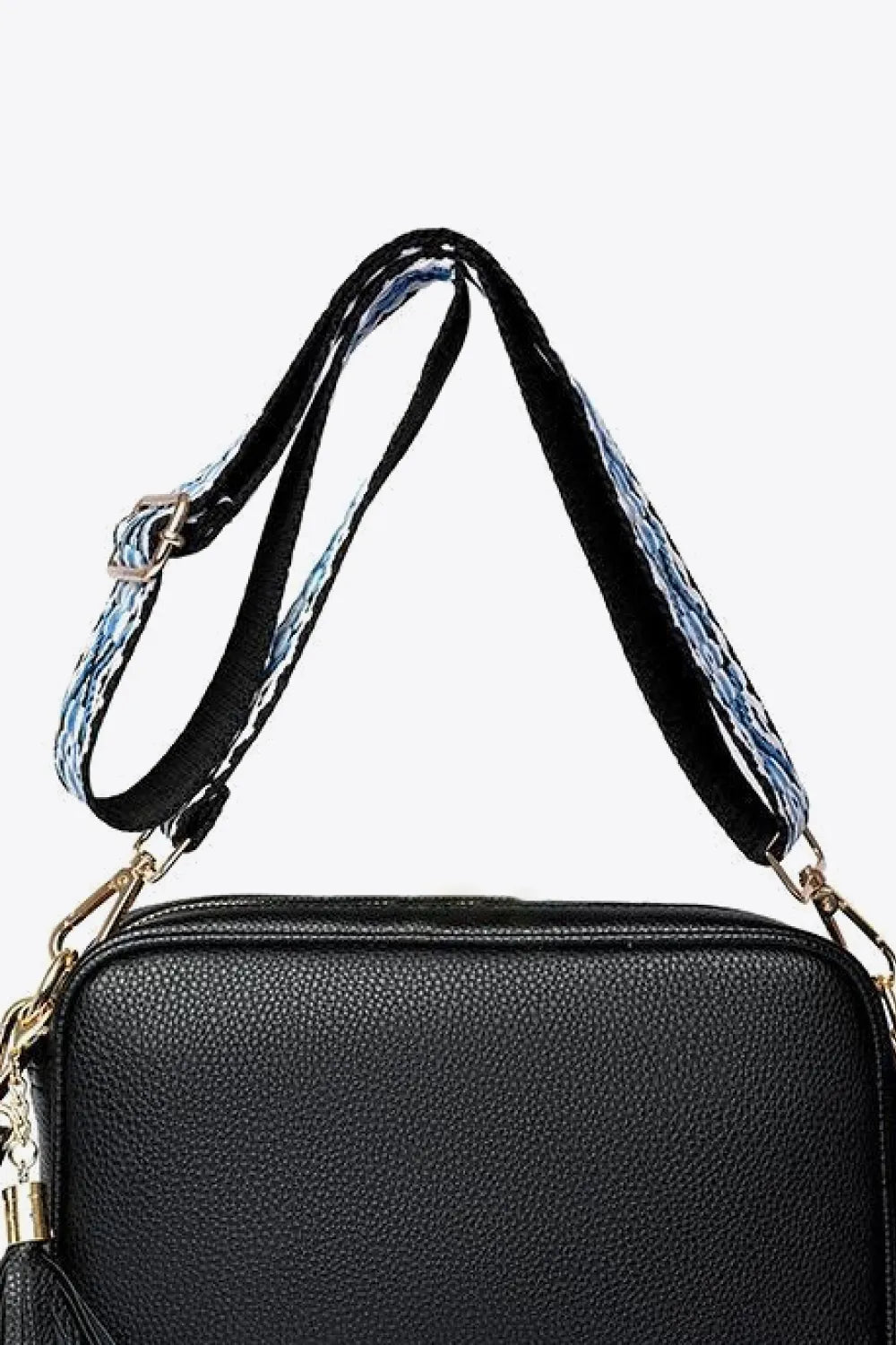 PU Leather Tassel Crossbody BagBag
