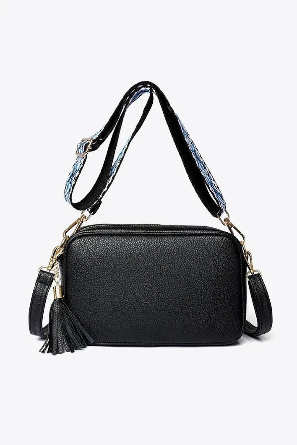 PU Leather Tassel Crossbody BagBag