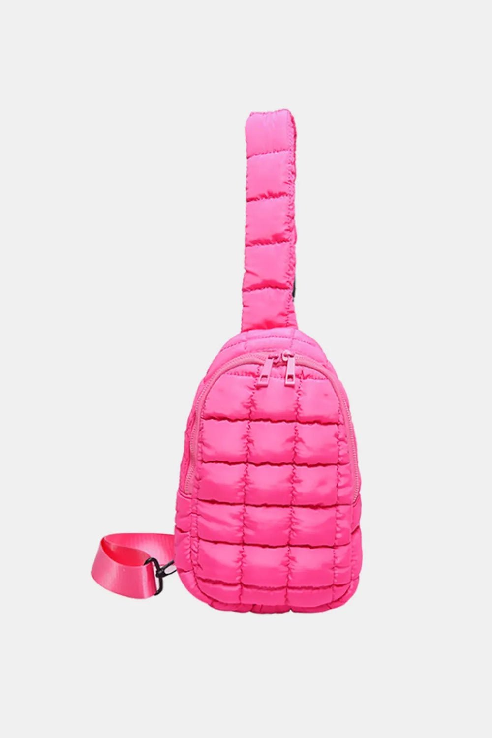 Quilted Nylon Crossbody BagBag