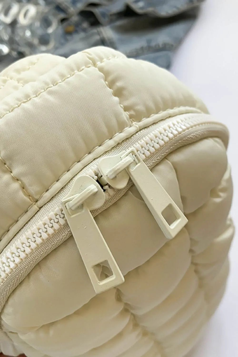 Quilted Nylon Crossbody BagBag