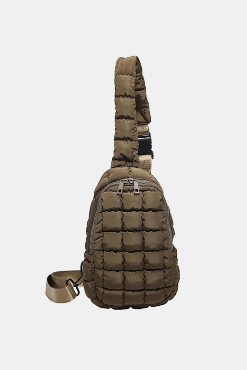 Quilted Nylon Crossbody BagBag