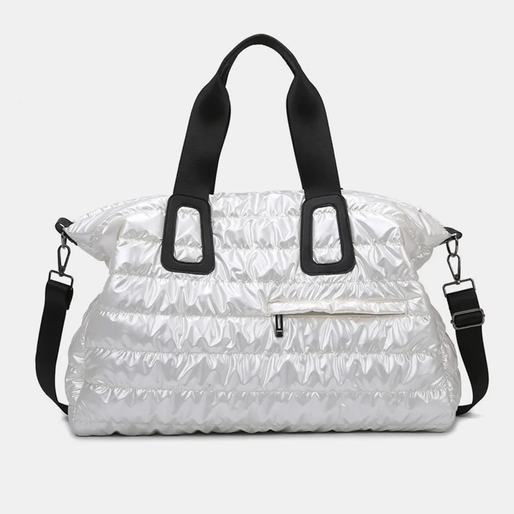 Quilted Nylon Oversize Travel BagBag