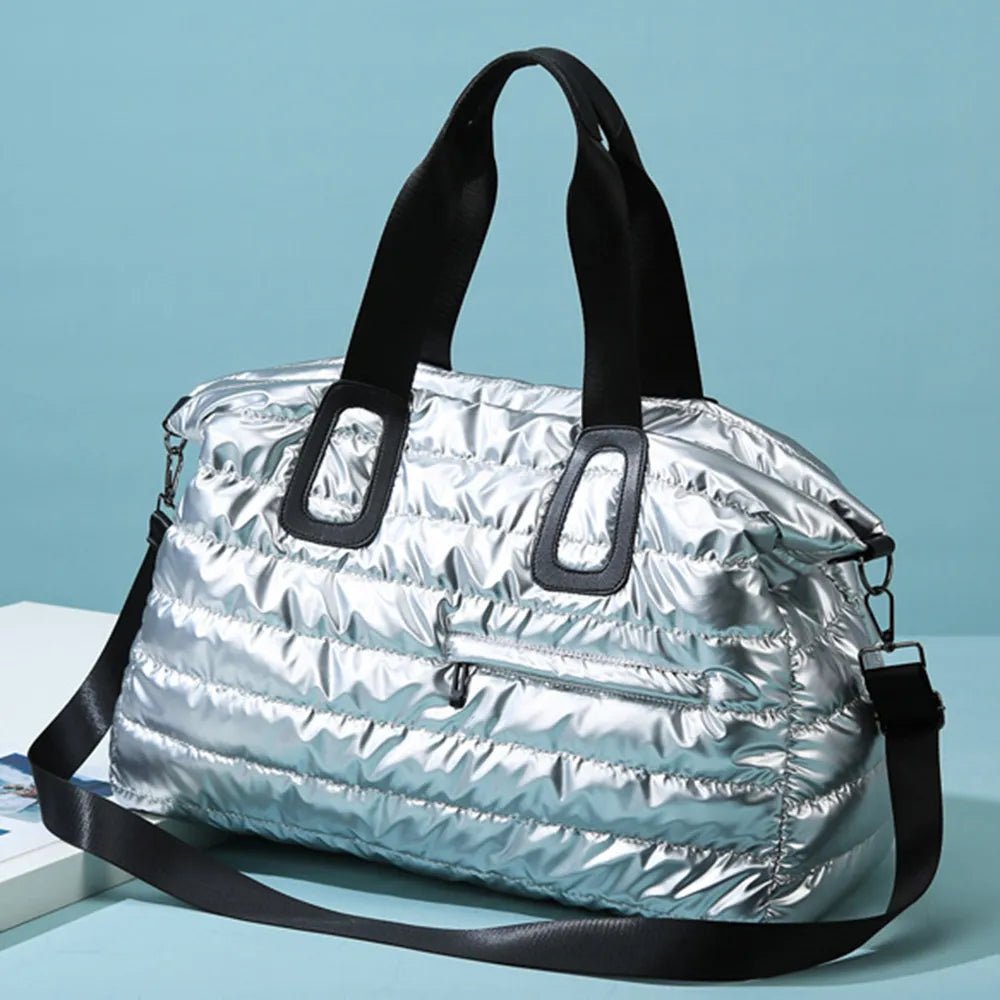 Quilted Nylon Oversize Travel BagBag