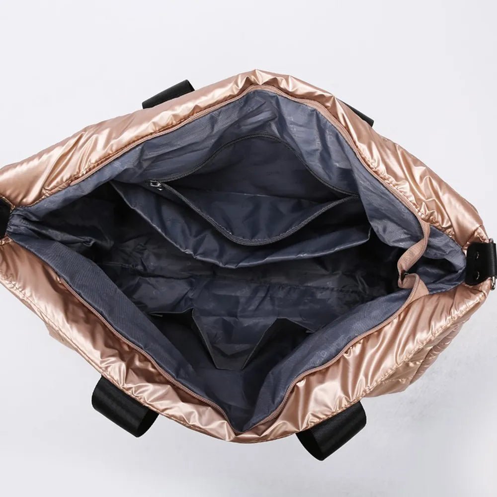 Quilted Nylon Oversize Travel BagBag
