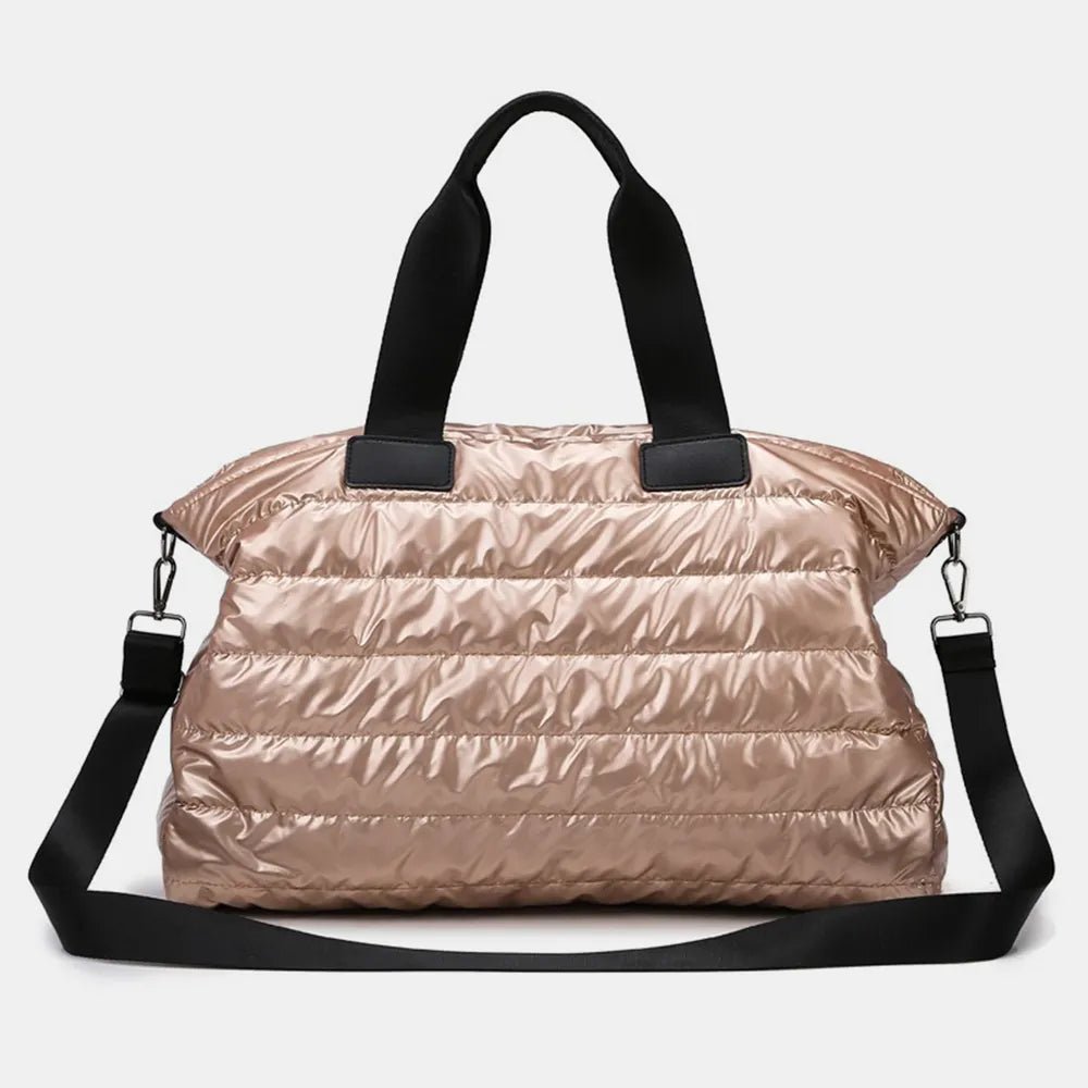 Quilted Nylon Oversize Travel BagBag