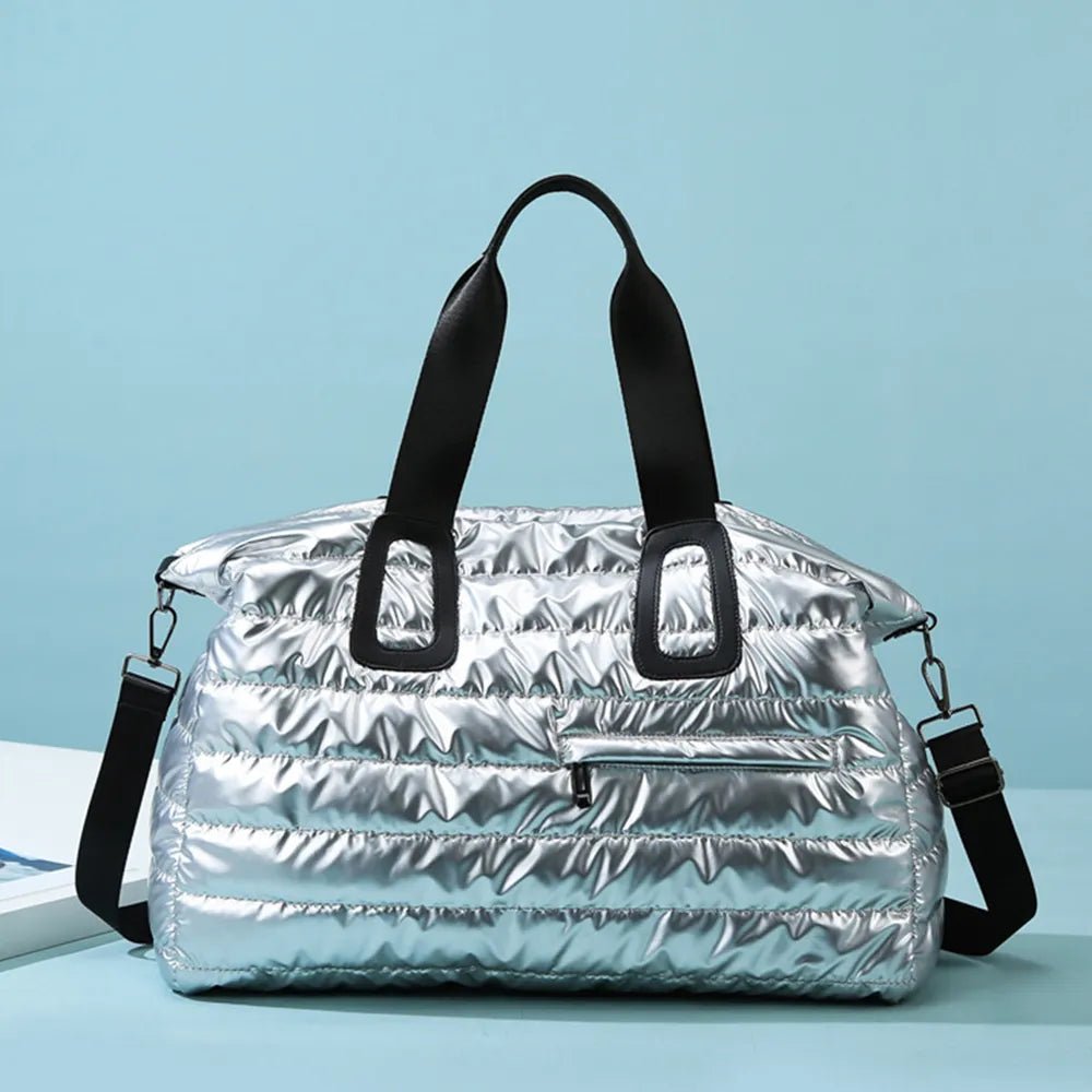 Quilted Nylon Oversize Travel BagBag