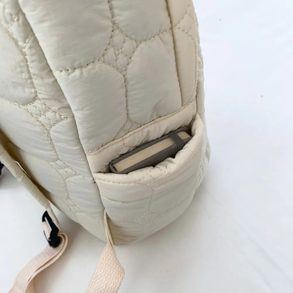Quilted Polyester Backpack BagBag