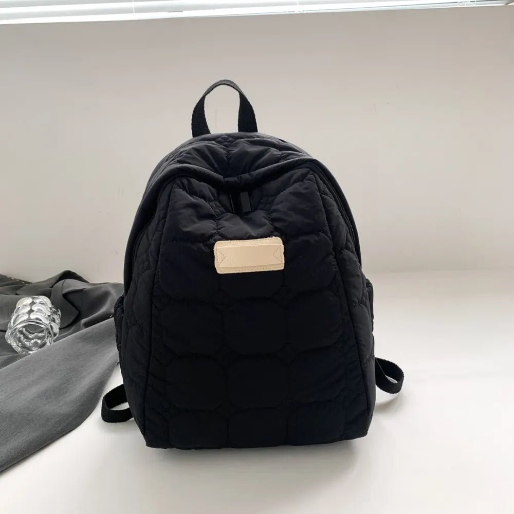 Quilted Polyester Backpack BagBag