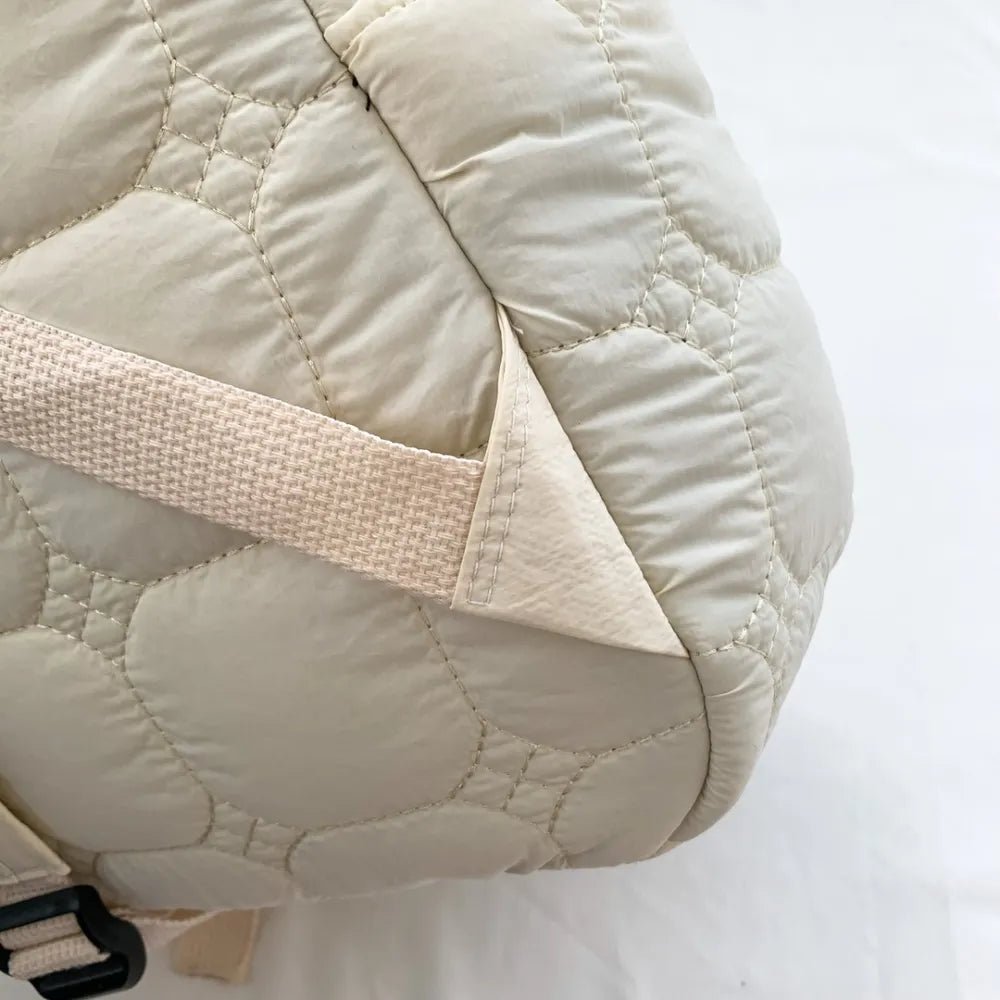 Quilted Polyester Backpack BagBag