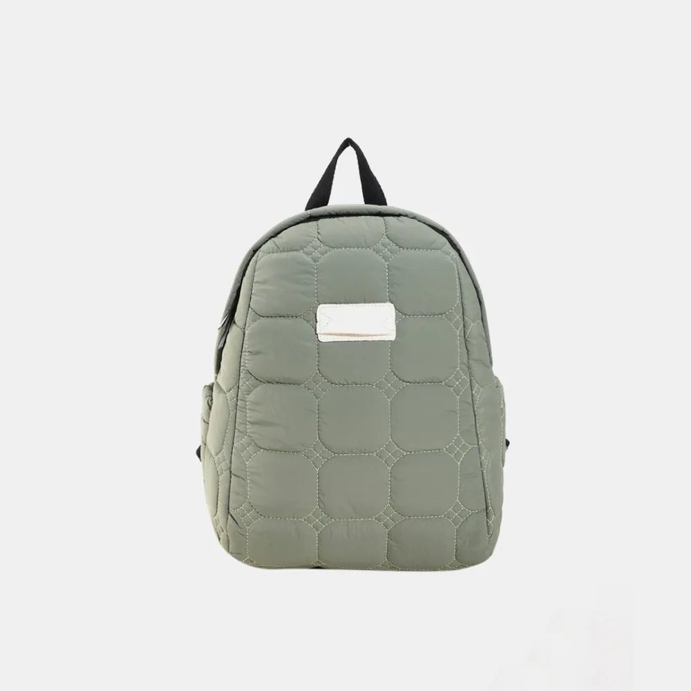 Quilted Polyester Backpack BagBag