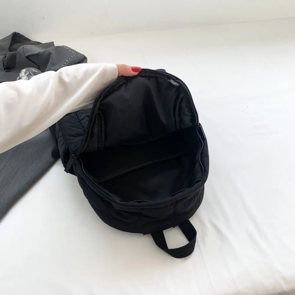 Quilted Polyester Backpack BagBag