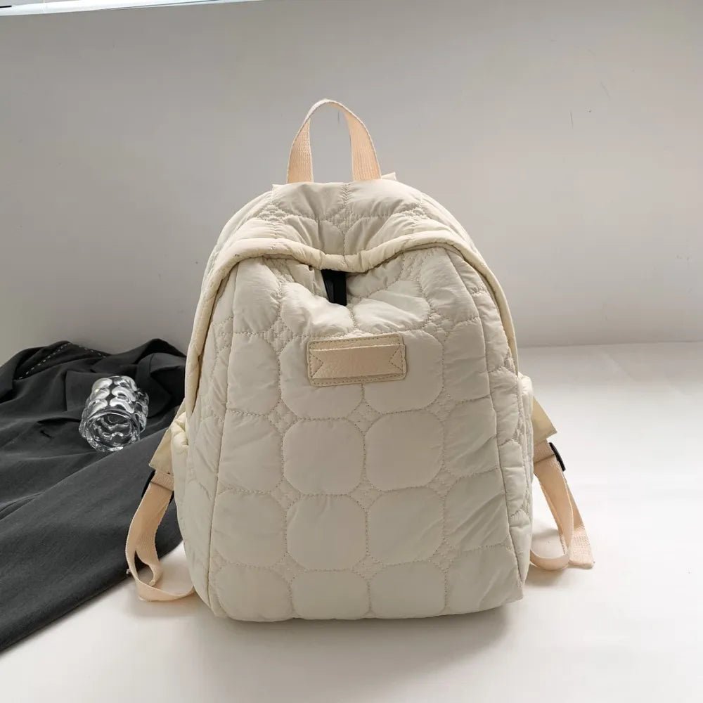 Quilted Polyester Backpack BagBag