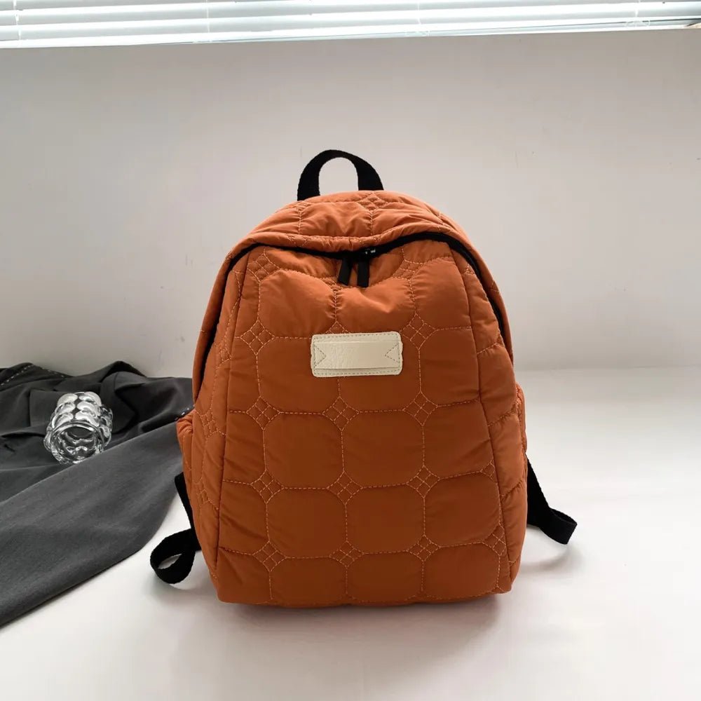 Quilted Polyester Backpack BagBag