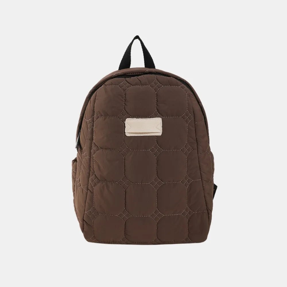 Quilted Polyester Backpack BagBag