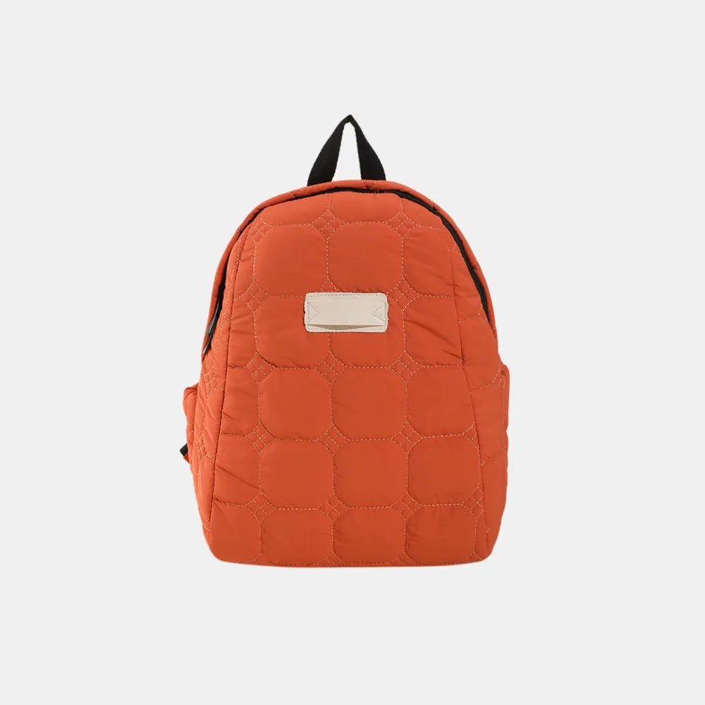 Quilted Polyester Backpack BagBag