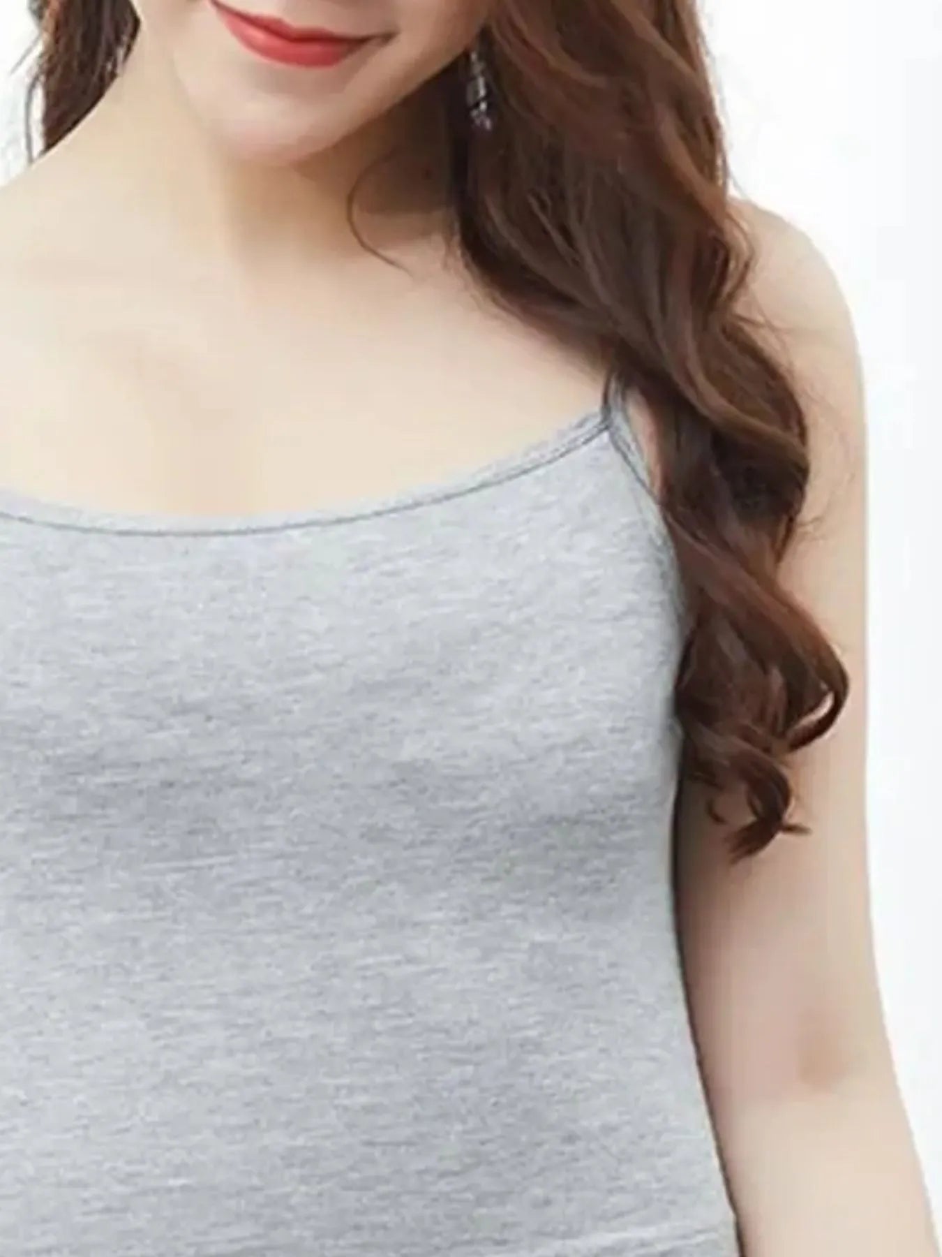 Scoop Neck Cropped Tank Top