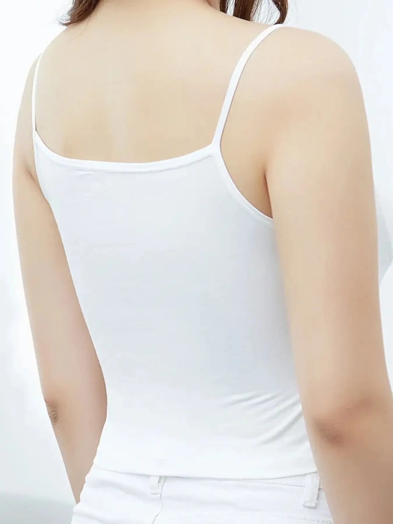 Scoop Neck Cropped Tank Top